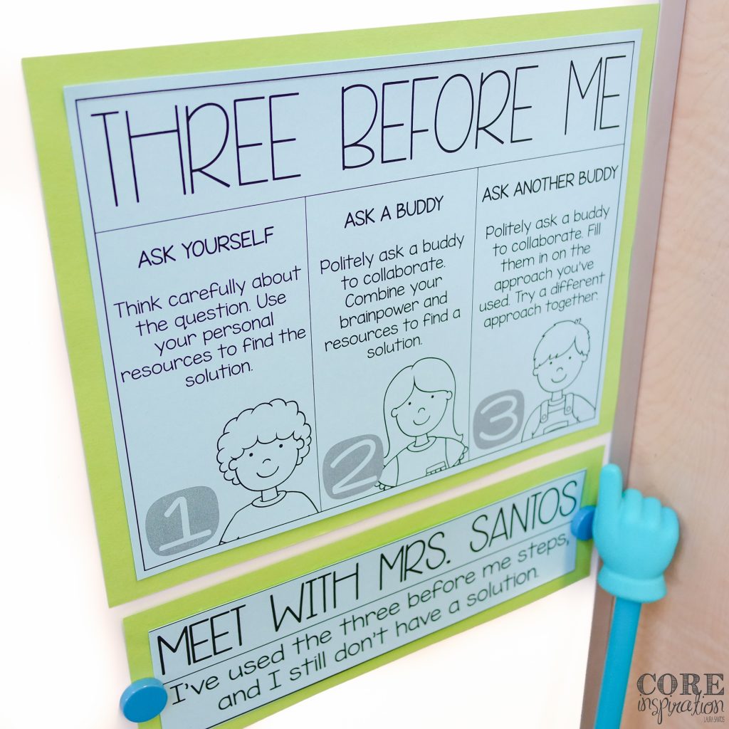 Core Inspiration Three Before Me Poster