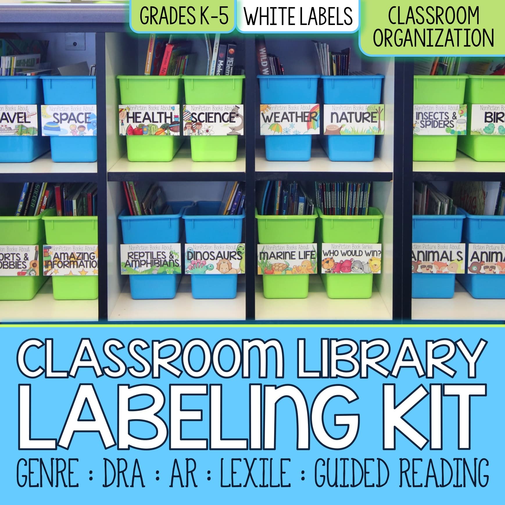 Six Steps To An Organized Classroom Library